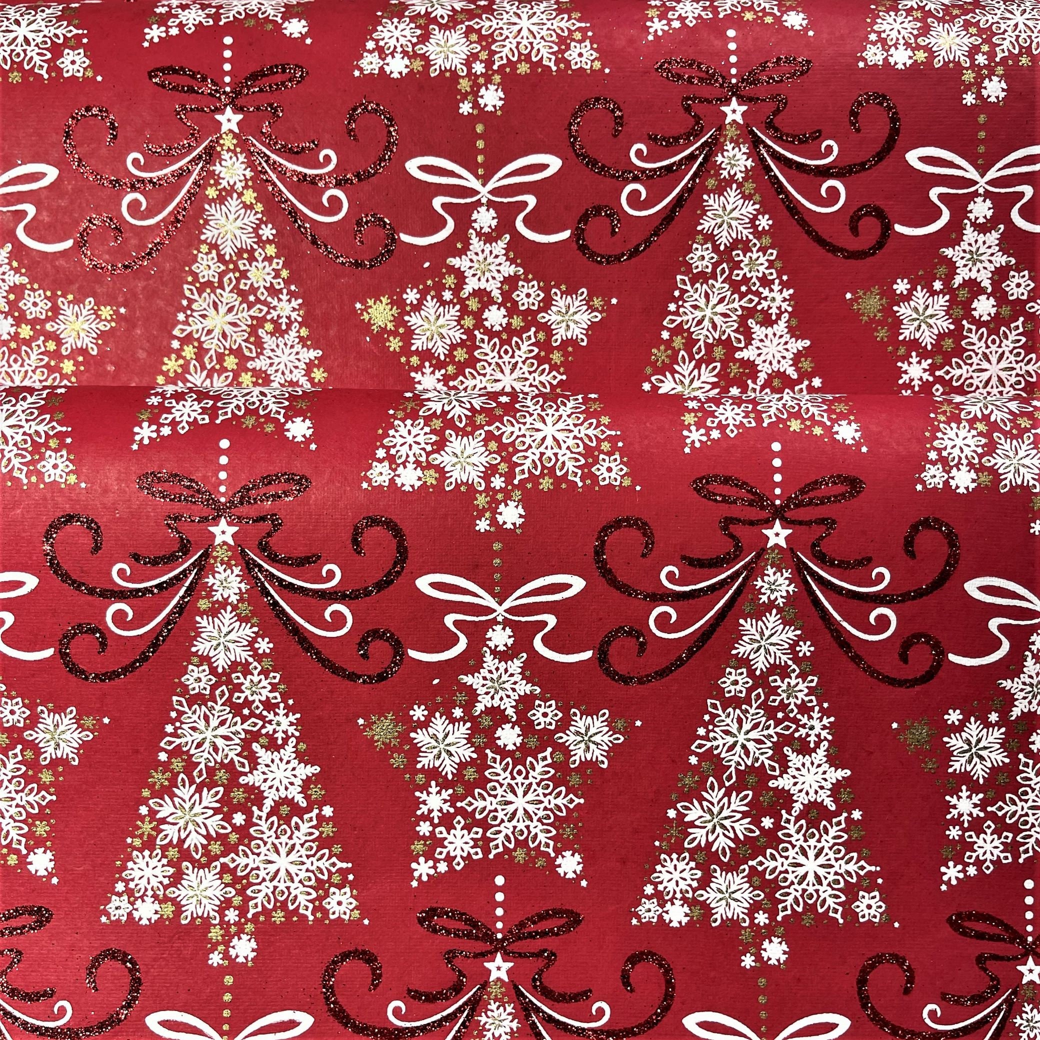 Handmade Gift Wrapping Paper Sheets 700mm X 500mm Paisley Pattern