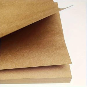 Fogli di cartoncino Kraft 5x7 e buste Kraft 5x7 - Cartoncino monofacciale da 280 g/m²