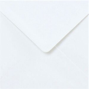 C6L C6 Diamond Envelopes GUMMED WHITE 100gsm Plain Strong Paper 
