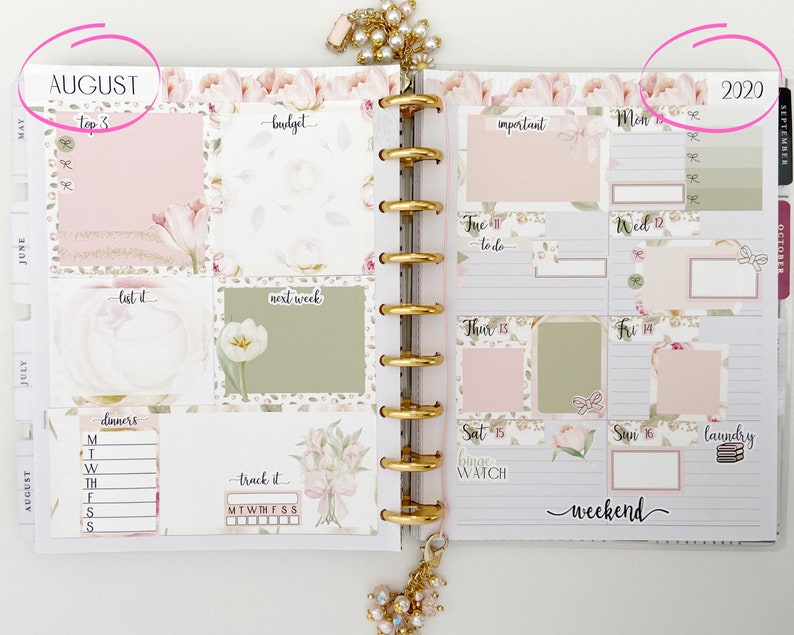 happy planner dashboard layout printable happy planner dashboard layout printable