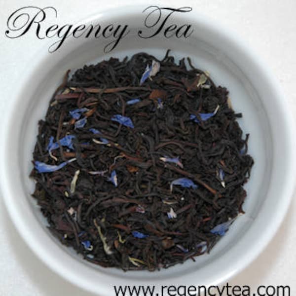 CREAM EARL GREY Loose Leaf Tea, Flavored Black, Customer favorite, delicious twist on Classic blend, Lady Detalle, Regency Tea