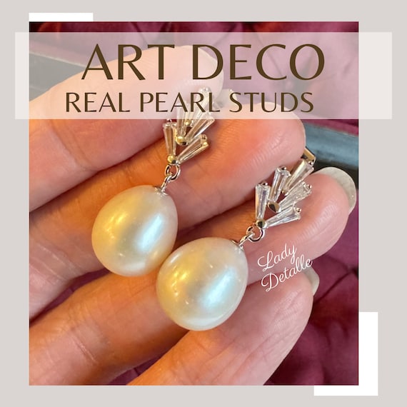 Orecchini Pendenti Con Perle Barocche: Argento Sterling - Foto 9