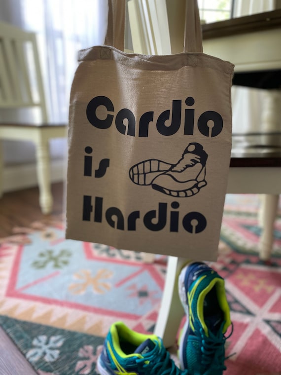 Cardio is Hardio Tote Bag