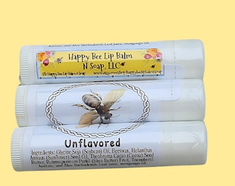 Lip balm All Natural Honey Lip Balm: Beeswax, Shea & Mongongo Oil