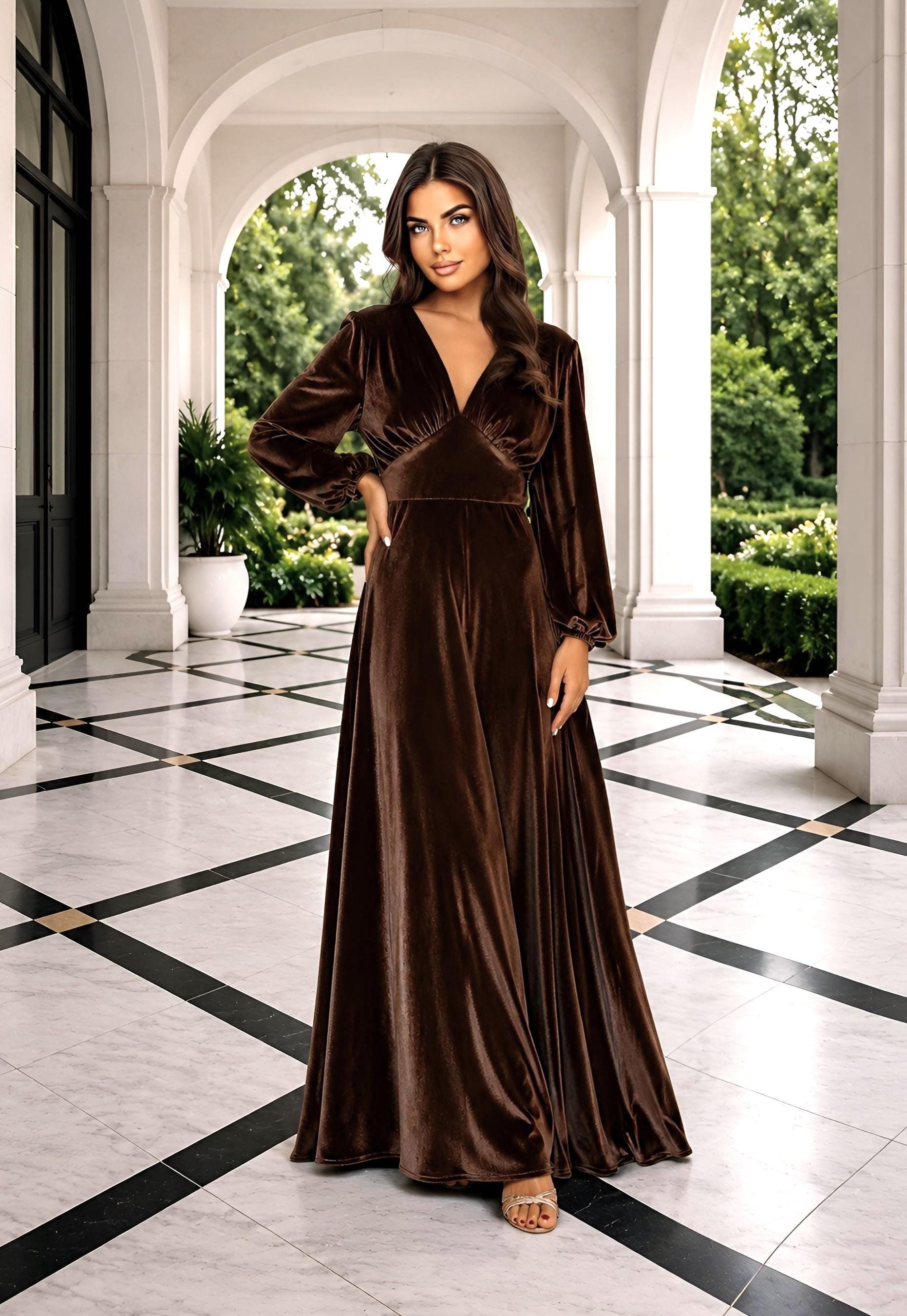 formal velvet party dresses Zapaka Women Dark Green Velvet Formal Dress Mermaid Sweetheart Corset Long Holiday Dress, Dark Green / US2