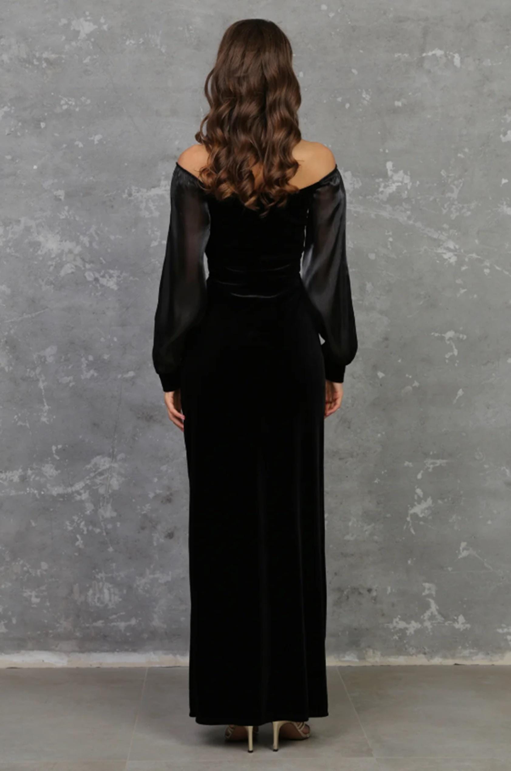 fitted wedding dress long sleeve Julie