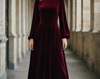 burgundy dress gold buttons Crepe Midi – Jewel Buttons, Detachable Sleeves Crafted in our premium