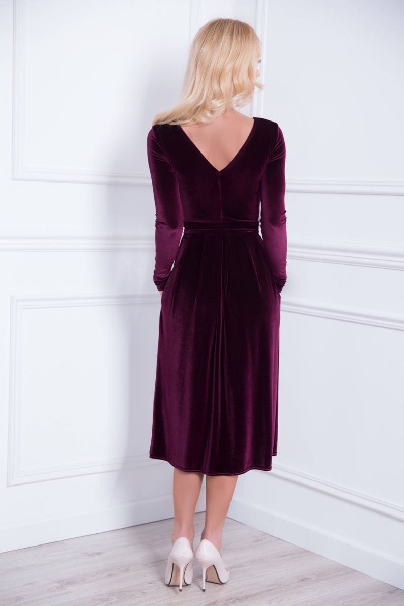 Brownish Purple Dresses