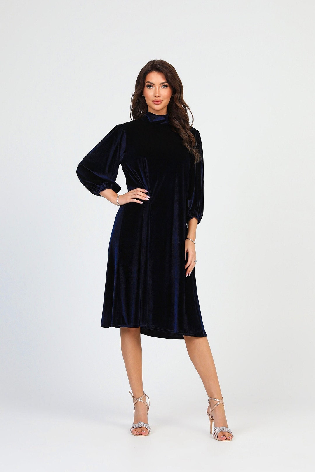 side cut dress Midi With Ribbed Pink – Styledup.co.uk 15 Navy Blue Wedding Size:95 On Sale