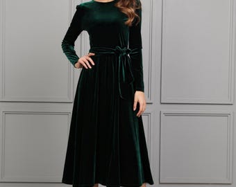 midi emerald green velvet dress Emerald Green Velvet Square Neck Maxi Dress | Womens | 3X (Available in 2X, 1X, L, XL) | 100% Polyester