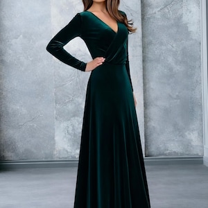 one shoulder green bridesmaid dresses Dark Green Beaded One Shoulder Mother Bride Dress