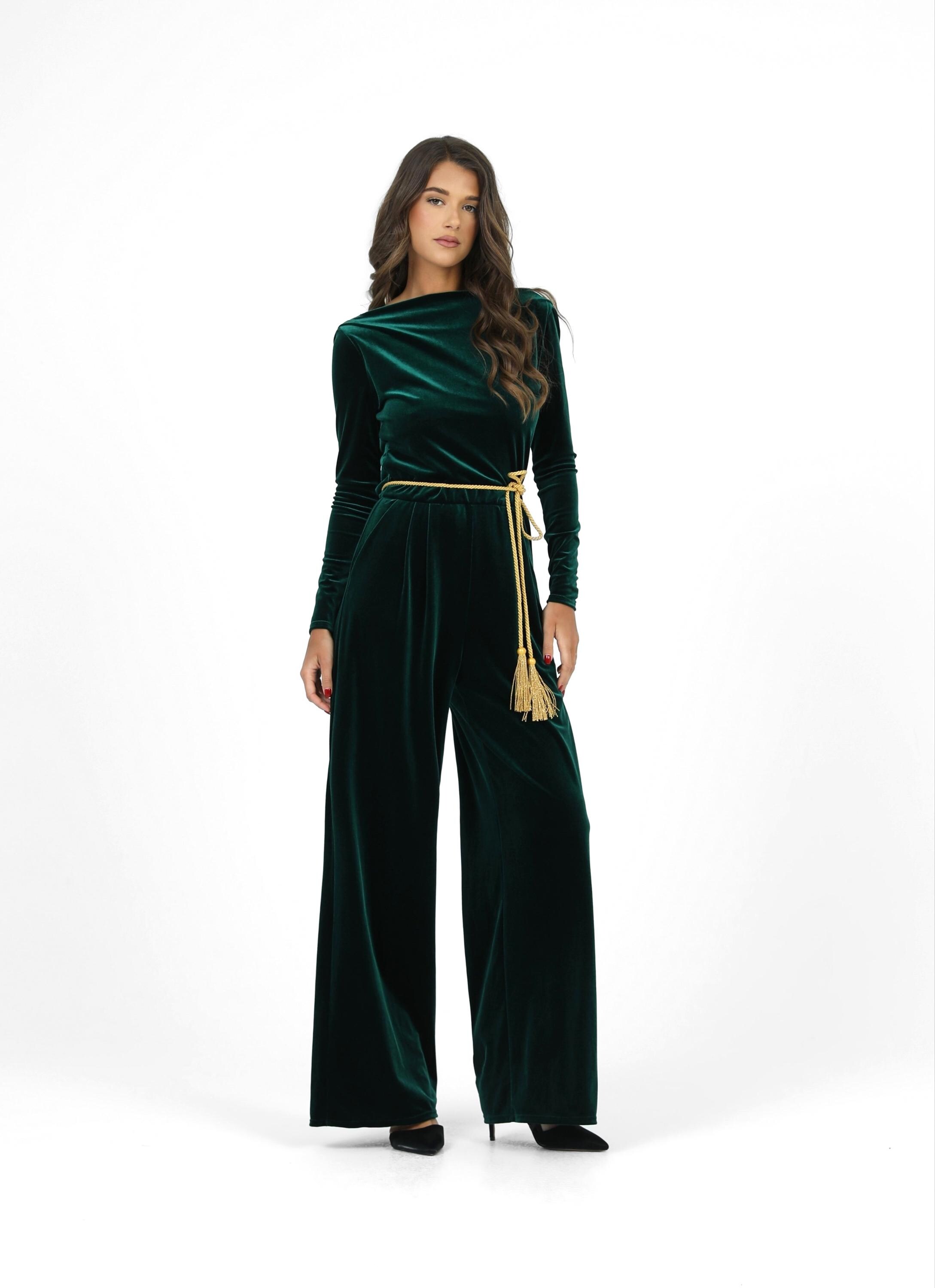 Velour Pant Suit