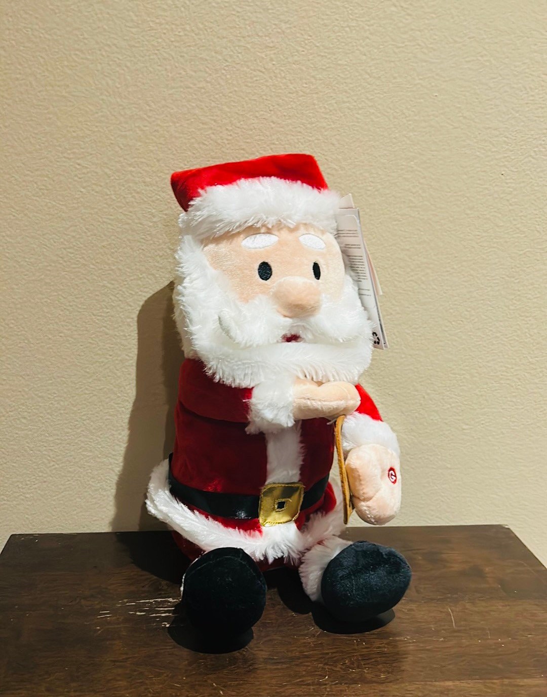 Gemmy Animated Santa Claus Singing Christmas Decor Gift Etsy