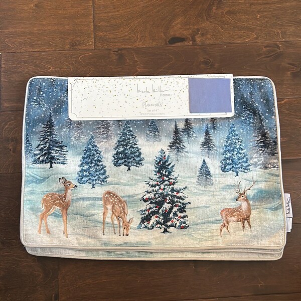Nicole Miller Placemats Etsy