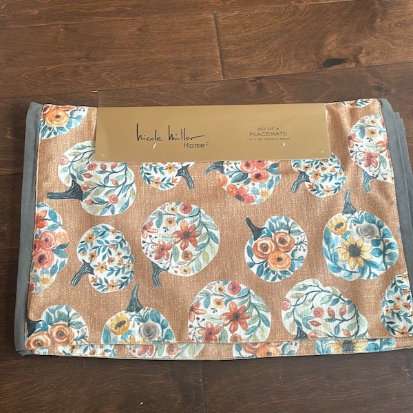 Nicole Miller Placemats Etsy