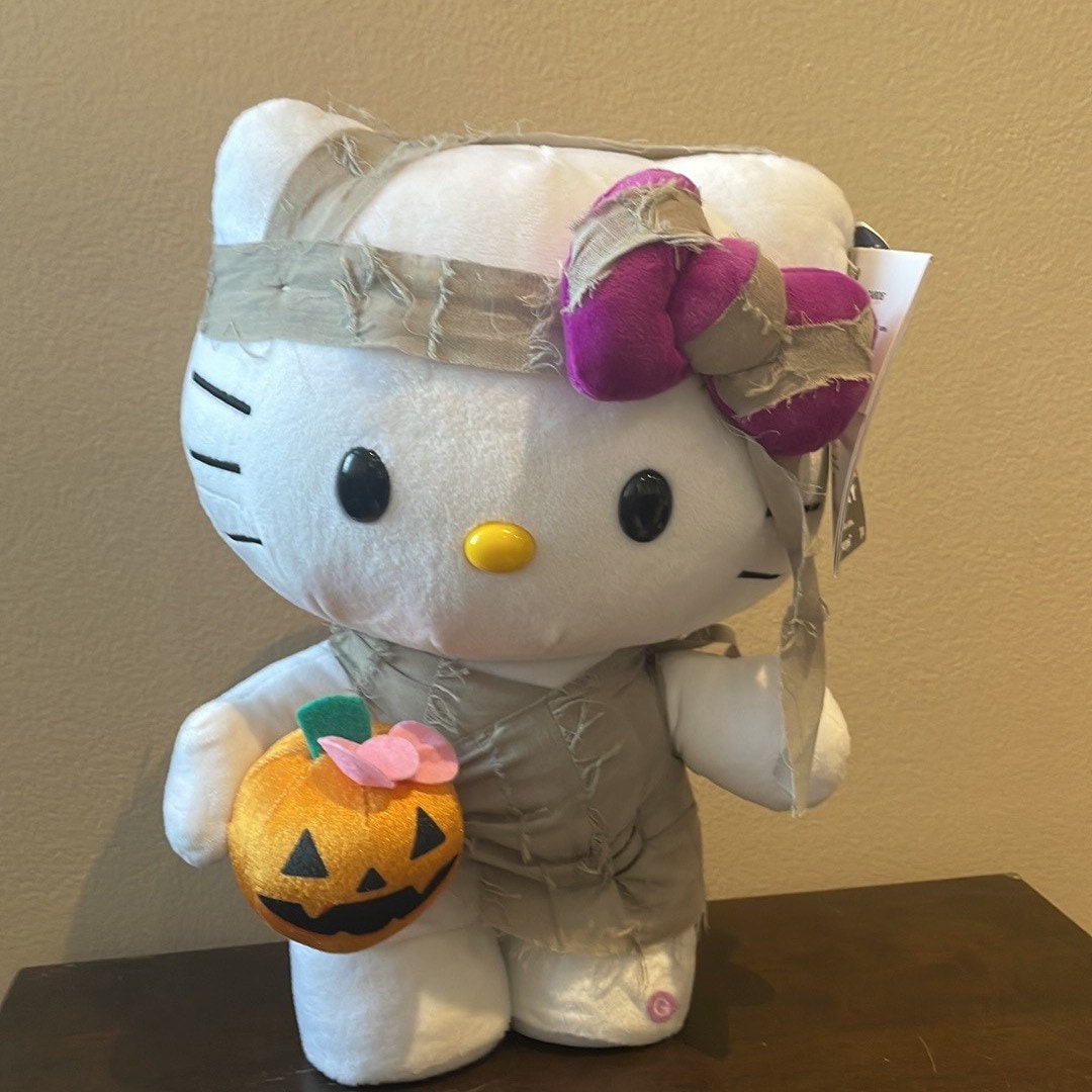 Gemmy Halloween Hello Kitty Mummy Dancing Animated Etsy