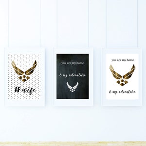 5x7 You are My Home You are My Adventure Trio Printable *Instant Download*