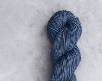 Hand Dyed DK Yarn | Merino Silk Blend | Soft & Silky: Cornflower| PREORDER