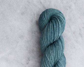 Hand Dyed DK Yarn | Merino Silk Blend | Soft & Silky: Peacock | PREORDER