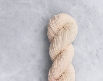 Hand Dyed DK Yarn | Merino Silk Blend | Soft & Silky: Peach | PREORDER