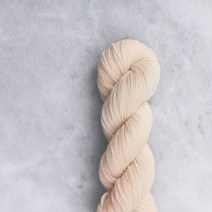 Hand Dyed DK Yarn | Merino Silk Blend | Soft & Silky: Peach | PREORDER