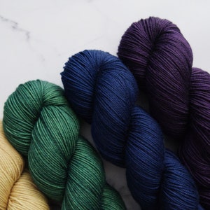 Hand Dyed Yarn Gradient Kit Super Sock: Dark Pride PREORDER image 2