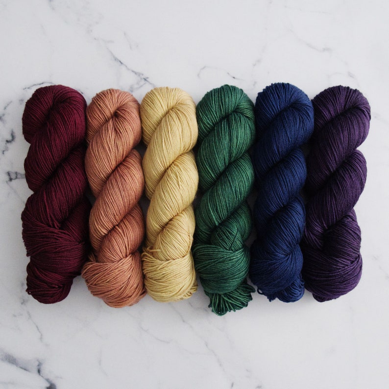 Hand Dyed Yarn Gradient Kit Super Sock: Dark Pride PREORDER image 10