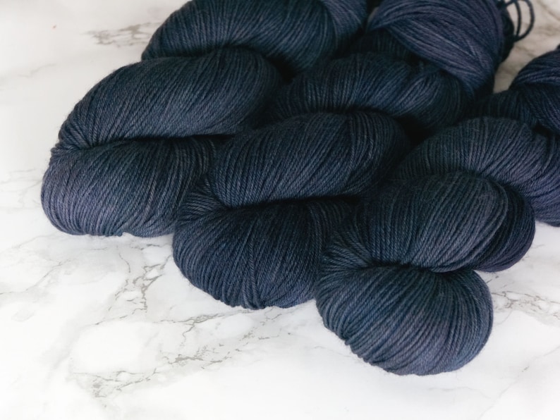 Hand Dyed Sock Yarn Super Sock Steel PREORDER