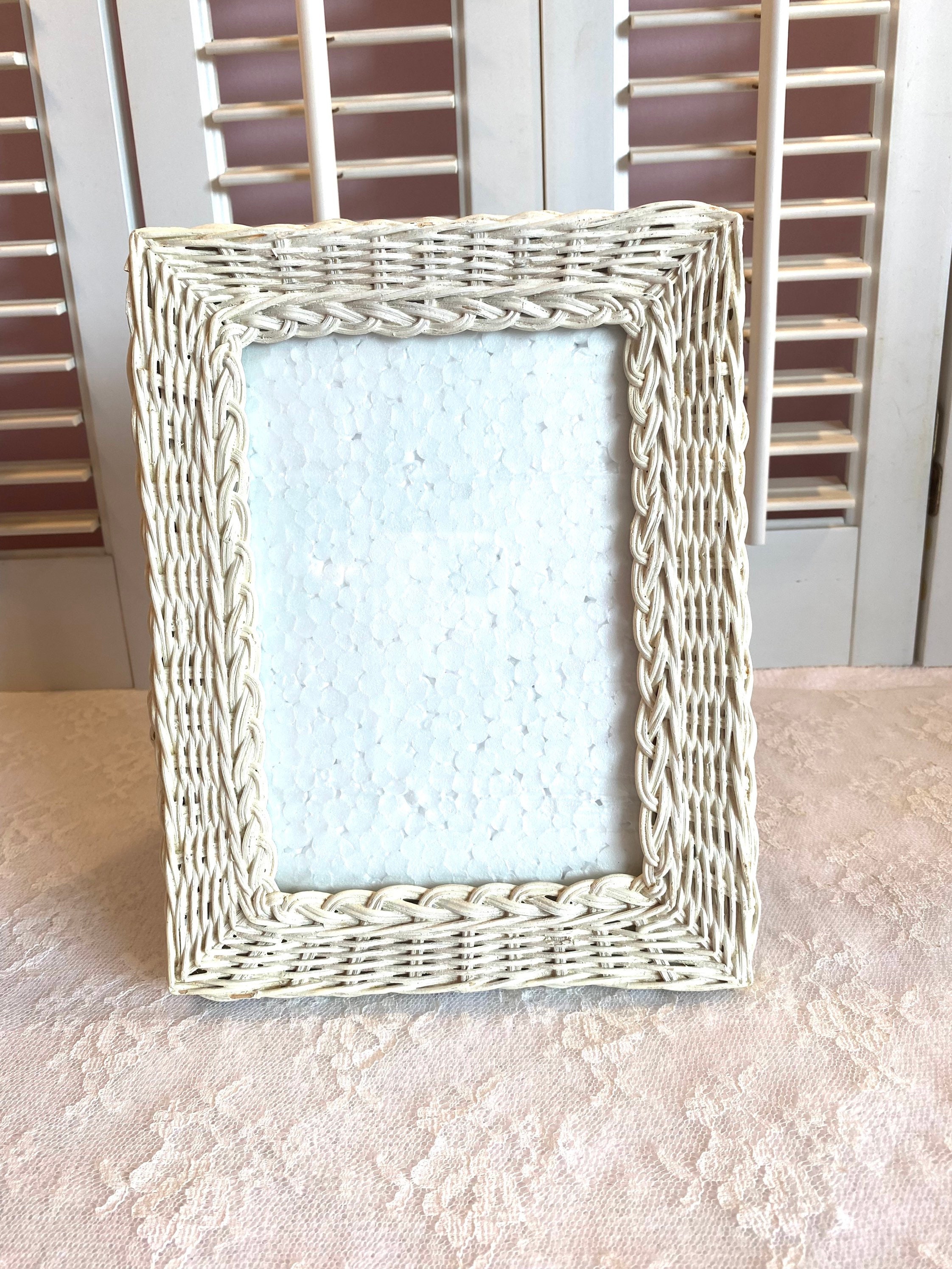 Wicker Weave Picture Frame - 2 sizes available