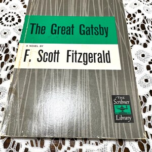 Vintage 1953  Book ~ The Great Gatsby ~ By F. Scott Fitzgerald ~ Paperback Book ~ Collectible