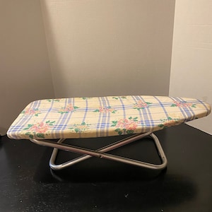 Vintage Ironees Mini Child’s Ironing Board~ Tabletop Ironing Board ~ Portable Ironing Board ~ Sleeve Ironing Board