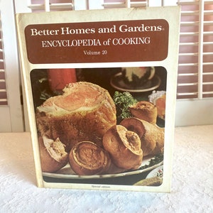 Vintage Cookbook ~ Better Homes and Gardens Encyclopedia of Cooking ~ Vol 20 ~ 1973 Special Edition 1st Printing