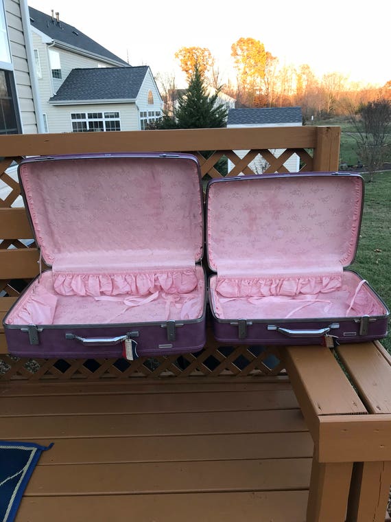 bridal suitcase set