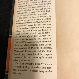 Libro antiguo de 1959 Las mejores historias de Charles Dickens, editado por Morton Dauwen Zabel, recuerdo coleccionable imagen 8