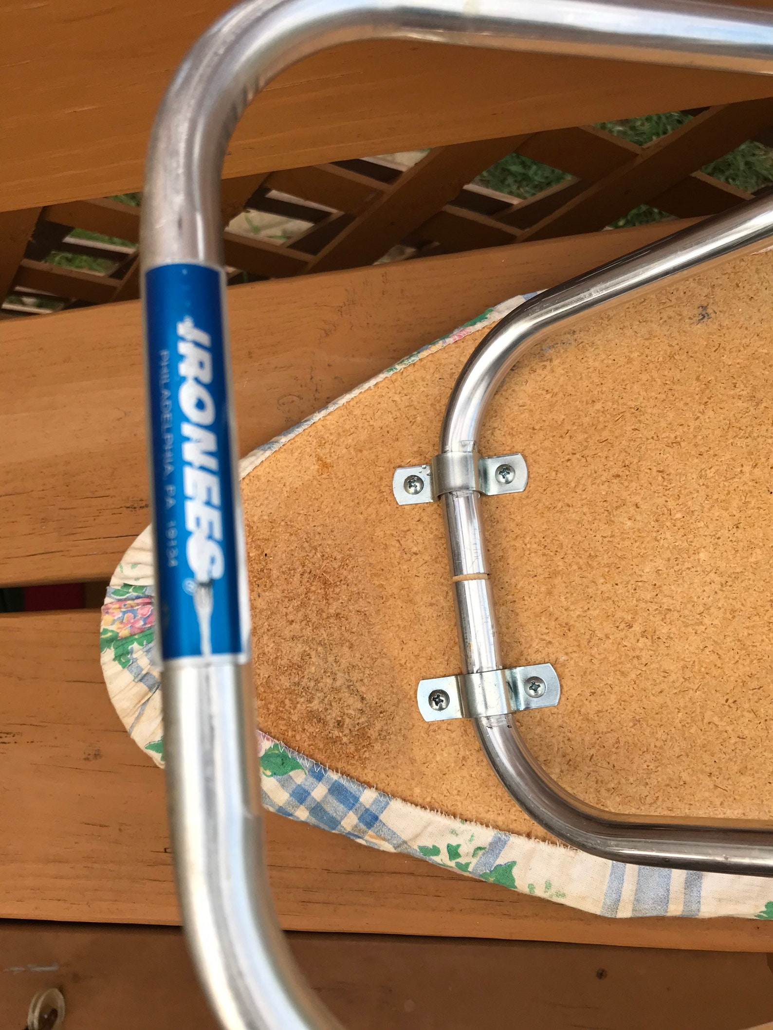 Vintage Ironees Mini Childs Ironing Board Tabletop Ironing Board