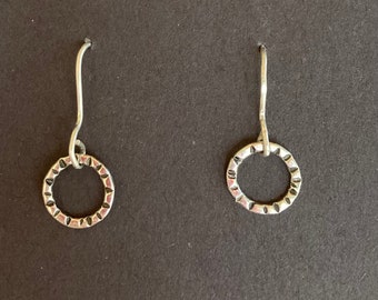 Sterling Silver Circle Dangles