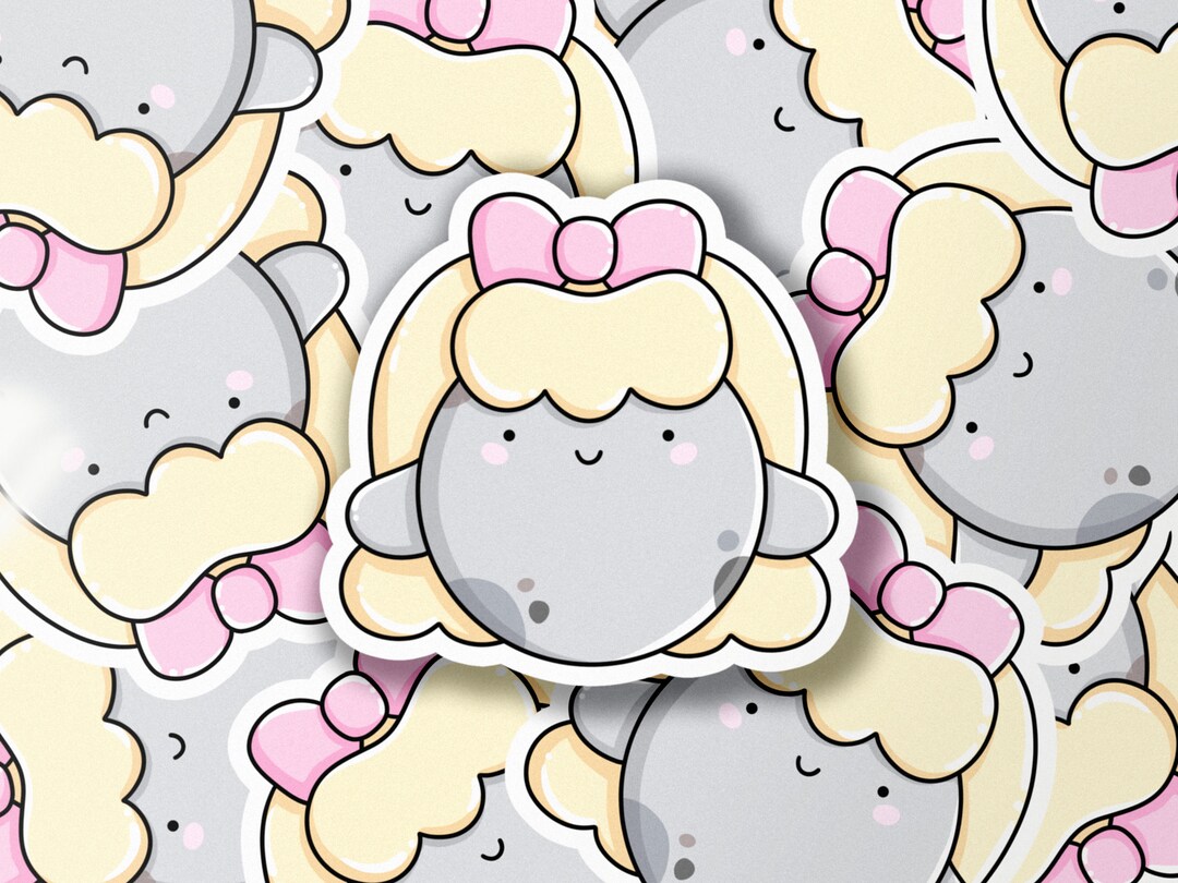 Big Hair Bow Die-cut Cute Planner Stickers Kawaii Stationery Supplies