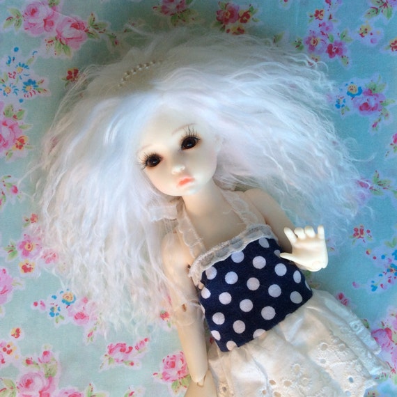 bjd mohair wig