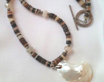 Necklaces, Shells, Moonstone, Turquoise, Coral