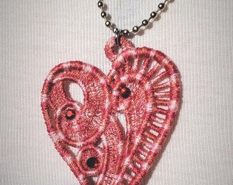 Freestanding Lace Pendants