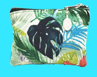 Tropical Vacation Zippered and Snap Purses