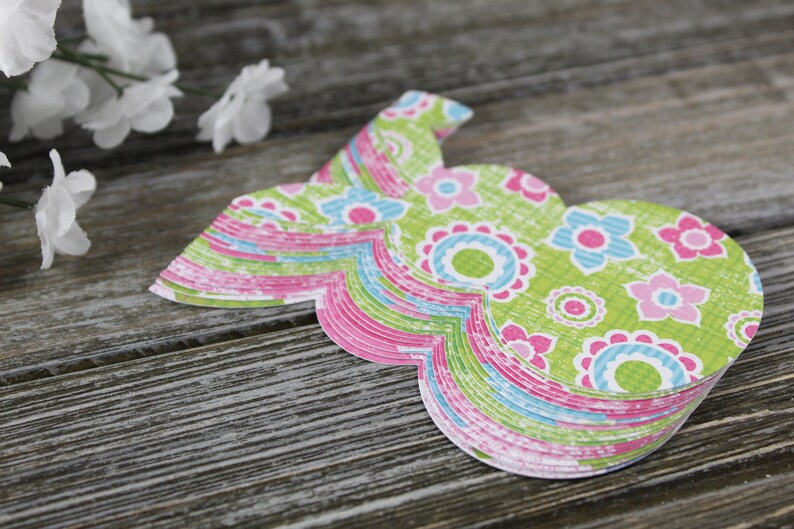 Rabbit Paper Cut Design SVG File