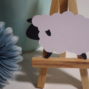 Large Sheep die cuts - 24 PC Set Custom Orders Welcome! VTC-0046XL