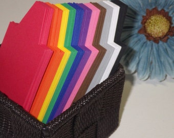 Crayon Die Cuts -  132 PC Set -  1.5 inch X 4 inch - Custom Orders Welcome! Item No: VTC-0254