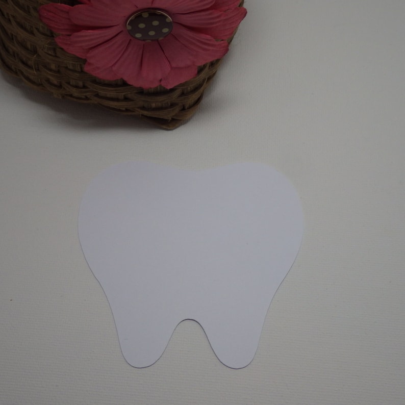 Tooth Die Cut Baby Tooth Die Cut Dental Die Cut Custom Etsy