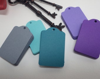 Medium Gift Tag Die Cuts - Price tags - 25 Piece - Your Choice of color  VTC-0197