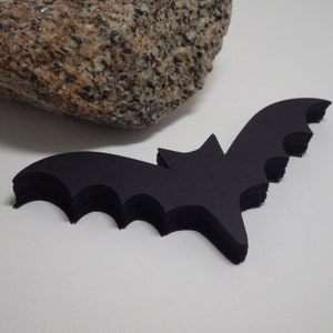 Bat Die Cuts Set of 40, Embellishments, Decorations, Scrapbooking, Gift tags, Treat tags, Crafts, Halloween, Fall, Party favors VTC-0227