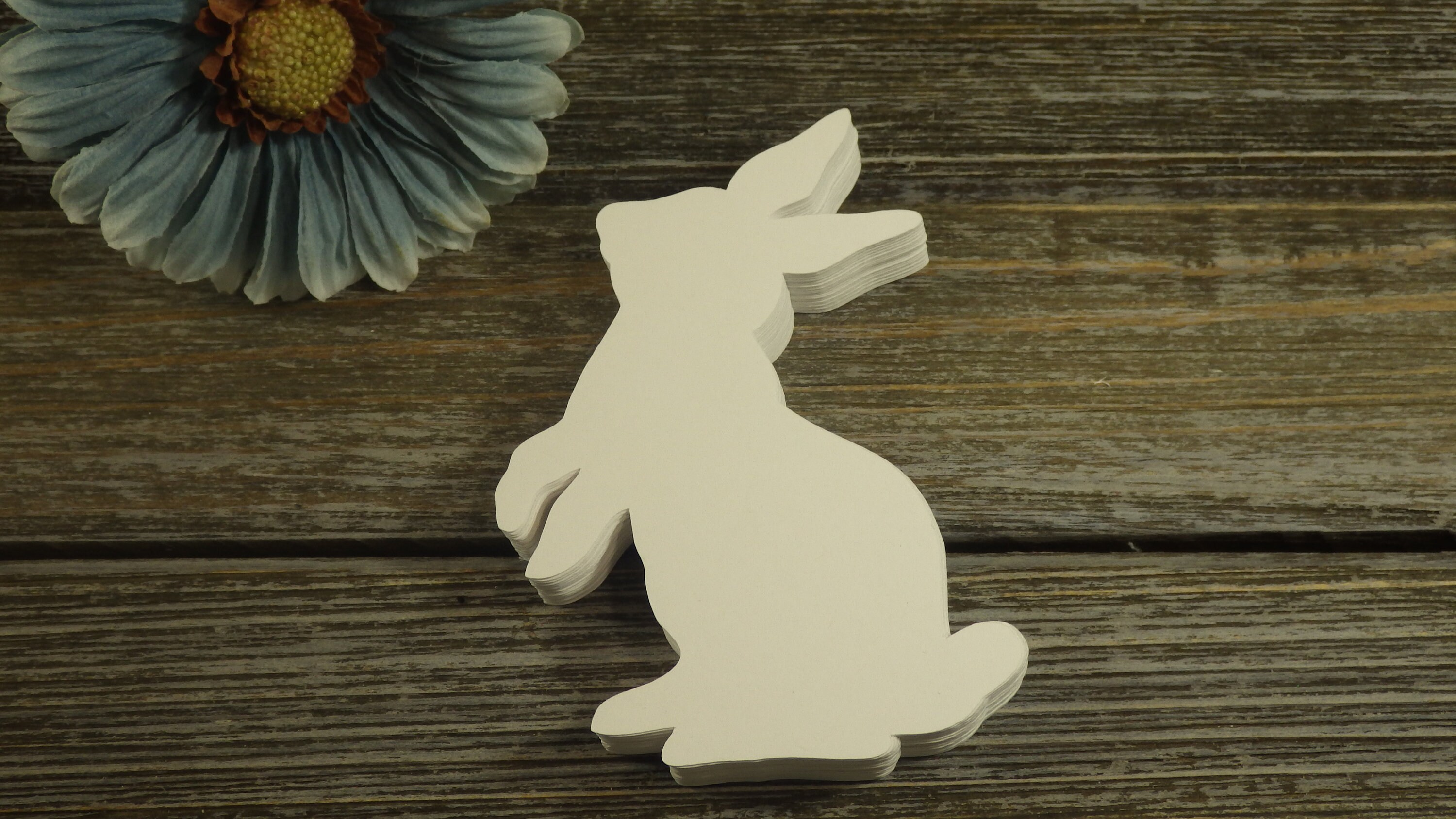 Bunnies / Bunny Rabbit Paper Die Cuts - 40 PC Set - 2.899 X