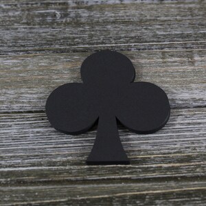 Poker Die Cut Shapes - Card Shapes - Heart - Club - Spade - Diamond - 60 PC Set - 3.5 X 4 inch - Custom Orders Welcome! VTC-0477 image 4