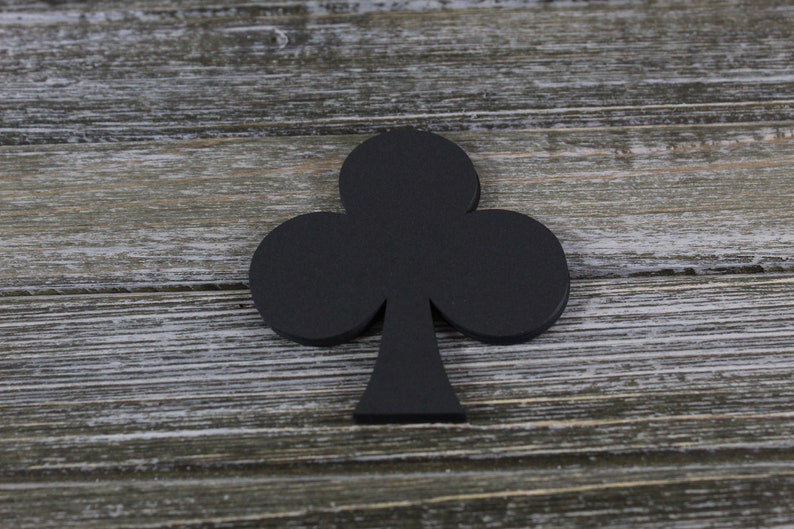 Poker Die Cut Shapes - Card Shapes - Heart - Club - Spade - Diamond - 60 PC Set - 3.5 X 4 inch - Custom Orders Welcome! VTC-0477 image 4